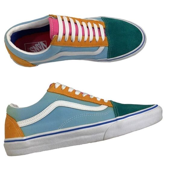 VANS Old Skool Colorblock Muliti Men’s Size 10/Women’s Size 11.5 - Picture 8 of 9